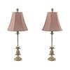 Hastings Home Hastings Home Pineapple Buffet Lamps - Set of 2 247202CVC